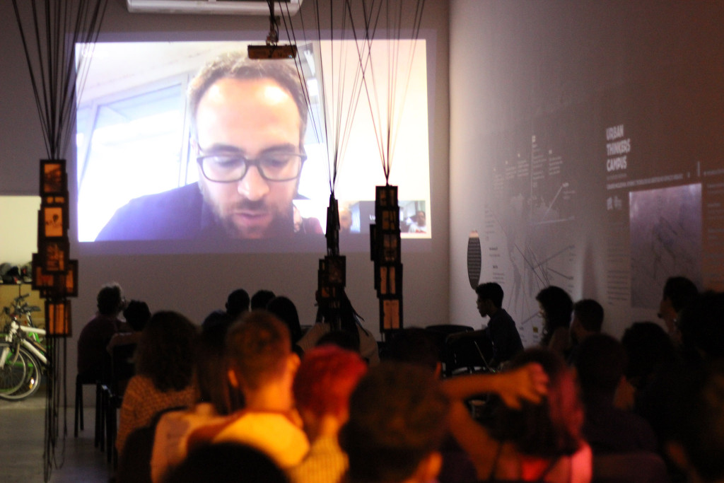 O vídeo foi exibido em versão editada antes da conversa presencial. Foto: Sara Melo/INCITI 